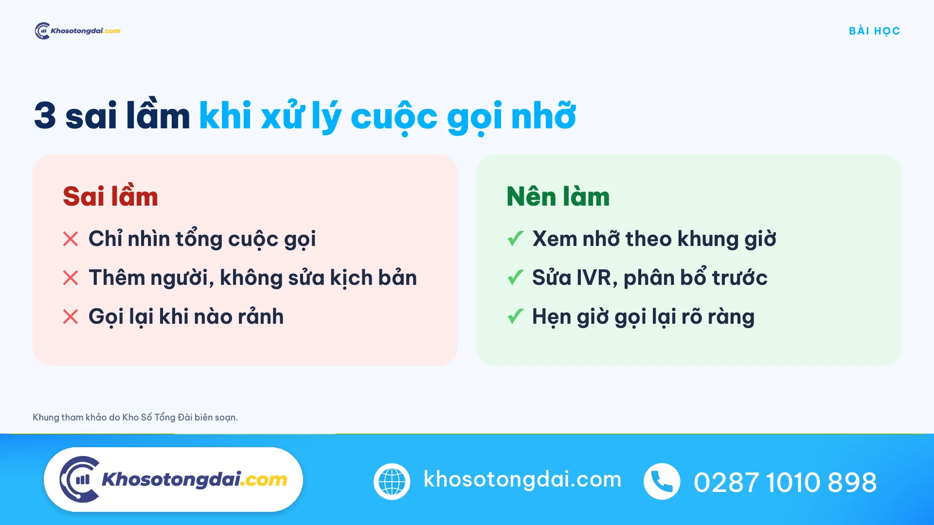 3 sai lầm khi xử lý cuộc gọi nhỡ và việc nên làm